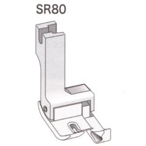 SR80 右段付き押え金 8.0mm SR-80 スイセイ SUISEI 職業用ミシン 工業用ミシン