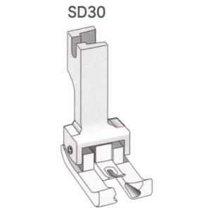 SD30 段付き押え金 両段 ステッチ幅3.0mm SD-30 両段押さえ スイセイスイセイ SUI...