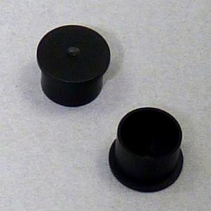 テクノベインズ 黒 SVSCK-B0-6 S-Videoコネクタ用キャップ つまみなし