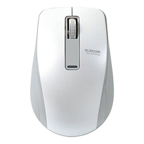 エレコム マウス Bluetooth (iOS対応) Mサイズ 3ボタン BlueLED 省電力(電...