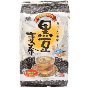 三栄興産 国産大麦 黒豆入り 麦茶 ティーバック 400g (10g×40p）｜okadaen01