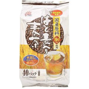 三栄興産 国産 はと麦入り 麦茶 ティーバック 400g(40p)｜okadaen01