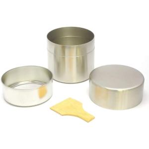 抹茶篩缶(抹茶ふるい缶) ステンレス(小)