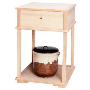 茶道具】扇面棚／表千家十三代 即中斎御好写 中村宗悦作 棚-59