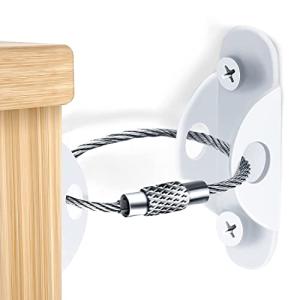 リンクストッパー 家具転倒防止グッズセット 耐荷重300kg 強力タイプ 6本セット 目立たずがっちり 地震対策 子供 家具転倒防止 家具 棚