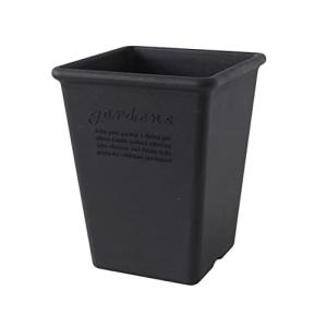 八幡化成 エコポット/植木鉢 角型ロング190 ブラック  241409 日本