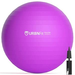 URBNFit バランスボール  フィットネス トレーニング ストレッチ ヨガ ピラティスボール ノンバースト設計 バランスボール