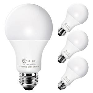 LED電球 E26口金 100W形相当 電球色 14W