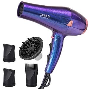 ヘアドライヤー CONFU ラポラリスのようなデーション青い 大風量ドライヤー 長い髪速乾でき
