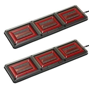 Felimoa テールランプ トラック用 約24V 約46.4×13.1cm 2個セット