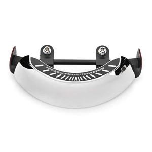 バイク広角バックミラー オートバイバックミラー オートバイ広角バックミラー ホログラムバックミラー 180° 広角視線 安全運転 後ろ状況確認