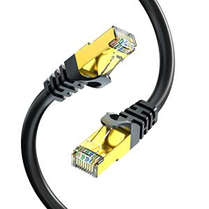 LANケーブル 30M CAT7 UGOMI 屋外 カテゴリー7 イーサネットケーブル 工業階級 三重遮蔽 SSTP 10Gbps 600MHz