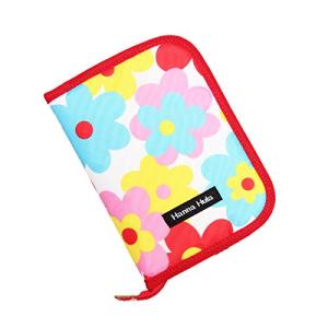 ハンナフラ 母子手帳ケース Mサイズ ポップフラワー