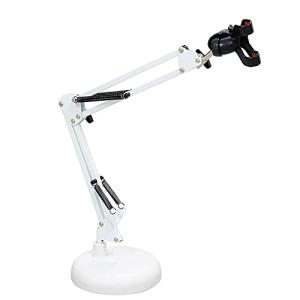 キクタニ PLATINUM  スプリングアーム採用 卓上 スマートフォンスタンド ホワイト MPS1