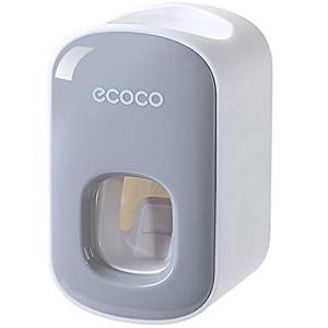 自動歯磨き粉スクイーザー 壁掛け式 ABS製 歯磨き粉ホルダー 歯磨き粉ディスペンサー 洗面道具 便利 人気 取り