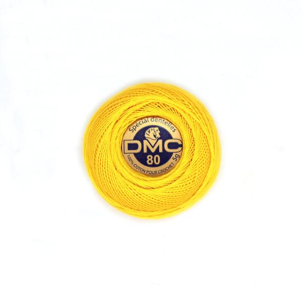 ＼期間限定20％OFF／ レース糸 DMC スペシャルダンテル Art.19 #80 色番444 0...