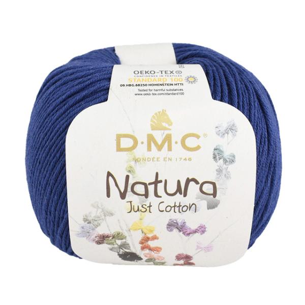 手編み糸 DMC Natura N53.Blue Night (M)_b1_