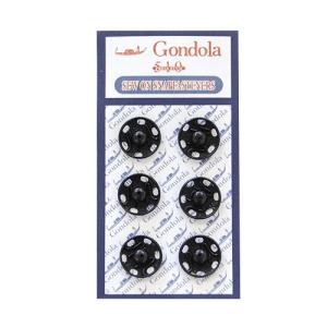 スナップボタン ゴンドラスナップ（510） 14mm シンクロ/黒
