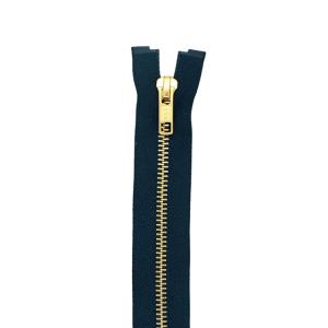 YKK フラットニットファスナー 止め（25FK） 56cm 134.オパールグレイ