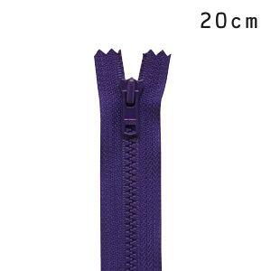 YKK 4ビスロンファスナー 止め（4VS DA C） 20cm 866.パープル 08Co99_