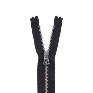 YKK アルミオープンファスナー 3YNO DA7PR4 20cm 黒 : 毛糸と手芸の