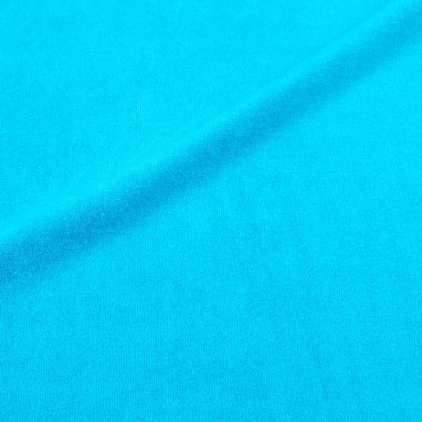生地 T/C40ニットパイル（131） 195.シアンブルー 09Bo32_