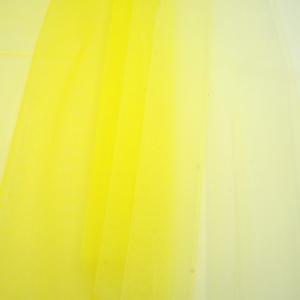 ＼10％OFF／ 生地 グラデーションチュール （700007） 3.イエロー