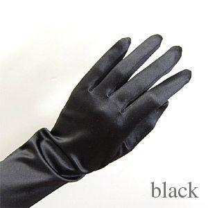 ＼期間限定5％OFF／ 手袋 スパングローブ 50cm/Lサイズ ブラック (H)_3a_｜okadaya-ec