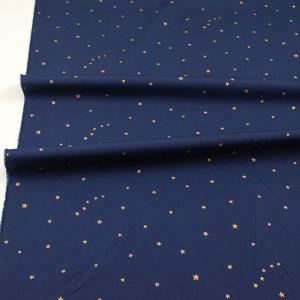 生地 ブロードラメプリント 星(KTS7130...の詳細画像1