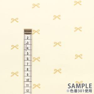 生地 ブロードラメプリント リボン(KTS71...の詳細画像2