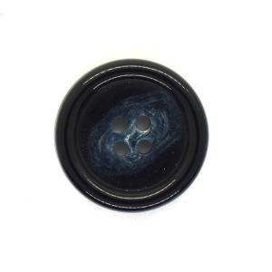 水牛風プラスチックボタン（BAB4507） 23mm 58.紺 08Bg99_