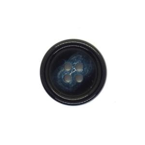 水牛風プラスチックボタン（BAB4507） 20.5mm 58.紺 08Bg99_