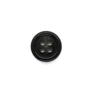 水牛風プラスチックボタン（BAB4507） 15mm 8.ダークグレー 08Bg99_