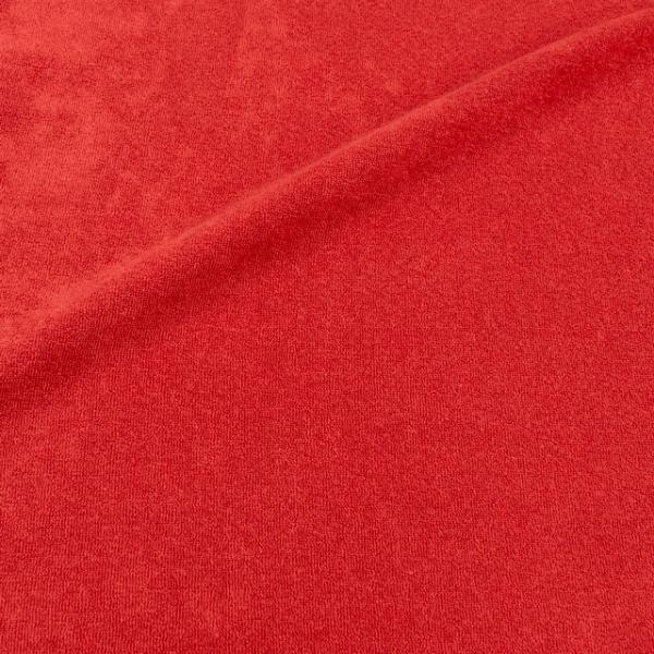 生地 T/C40ニットパイル（131） 198.ポインセチア 09Bo32_