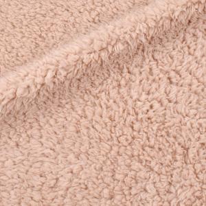 生地 プードルファー（150-1324） A41.ペールオレンジ (H)_k4_