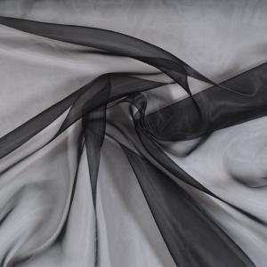＼期間限定10％OFF／ 生地 グラスオーガンジー（T2023） FB.黒 10Bg10_