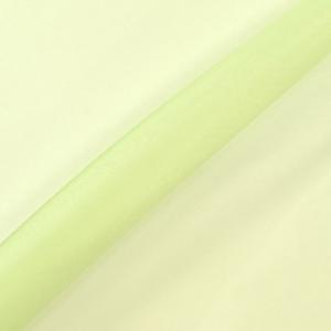 生地 ポリエステルオーガンジー（2440） 55.若葉色 10Bg10_