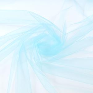 ＼期間限定10％OFF／ 生地 15Dチュール/ソフトチュール（1820） T4.うす水色 10Aa01_