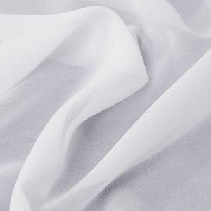 生地 10匁シルクシフォンジョーゼット KW.白 (H)_k5_