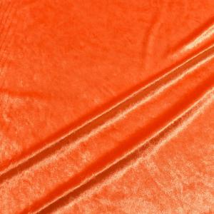 生地 クラッシュベロア（GD3300） 141.オレンジ (H)_k5_