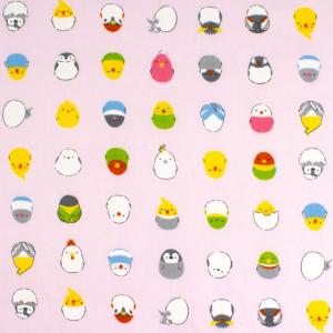 生地 キッズランド 小鳥/ポプリン(SP2500...の商品画像