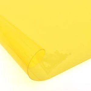 ＼15％OFF／ 生地 カラービニールシート 約0.3mm厚 3003.イエロー