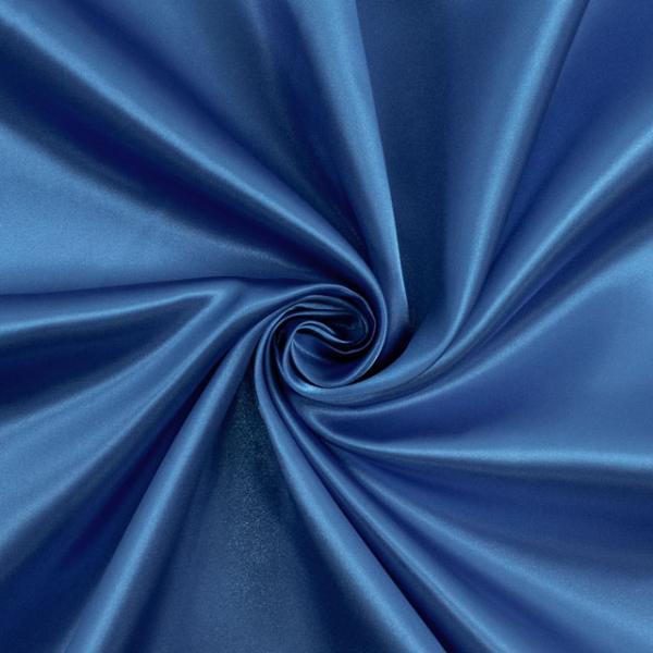 生地 ドレーナサテン（KE5030S） 46.ロイヤルブルー 10Be07_
