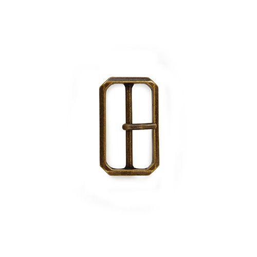 ＼期間限定10％OFF／ 角ラインキャストバックル（660） 25mm AG.アンティークゴールド ...