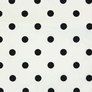 生地 水玉ブロード 2190 M 7 3 白地 黒 H At 新宿オカダヤyahoo 店 通販 Yahoo ショッピング