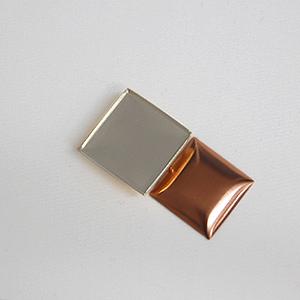 ＼10％OFF／ くるみ金具 帯留め金具 ひし形（no5） シルバー