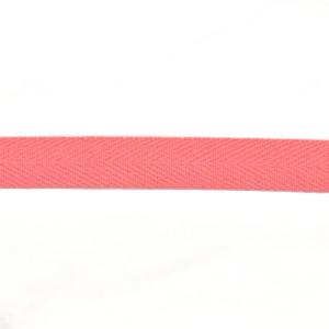 持ち手用テープ ハイバンド杉綾 約20mm幅/約1mm厚 19.サーモンピンク 08Be18_