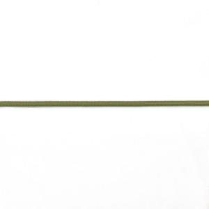 丸ゴム ソフト丸ゴム（TSU0006）M/約3mm 72.モスグリーン 08Bj99_