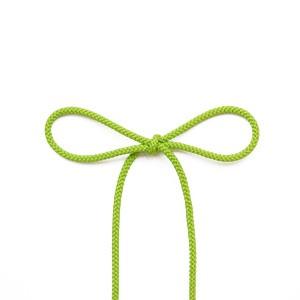 ＼期間限定20％OFF／ 江戸打ち紐（126-2000） 約3mm 33.黄みどり 08Be99_