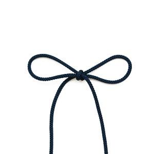 ＼期間限定20％OFF／ 江戸打ち紐（126-2000） 約3mm 藍色 08Be99_